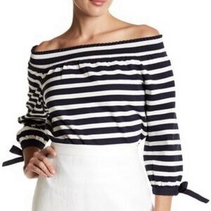 Jcrew Off shoulder, long sleeve top